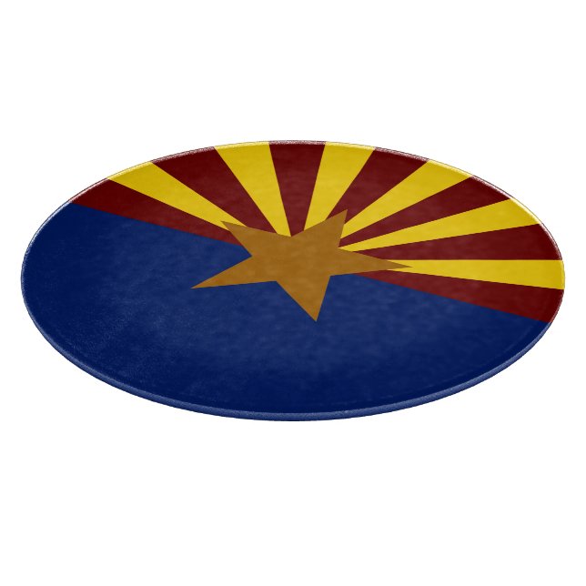 Arizona flag cutting board (Corner)