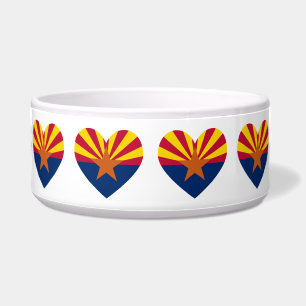 Arizona Flag Heart Shape