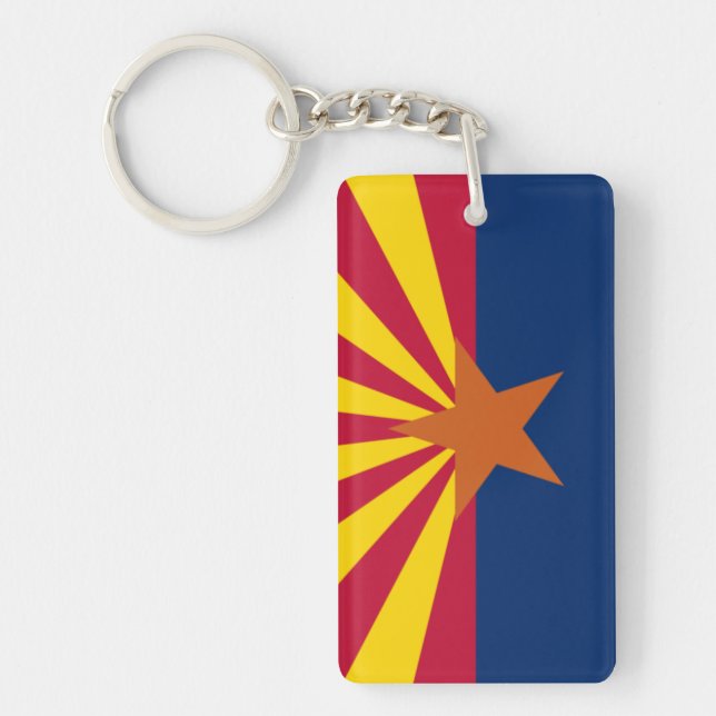 Arizona flag key ring (Front)