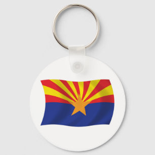 Arizona Flag Keychain