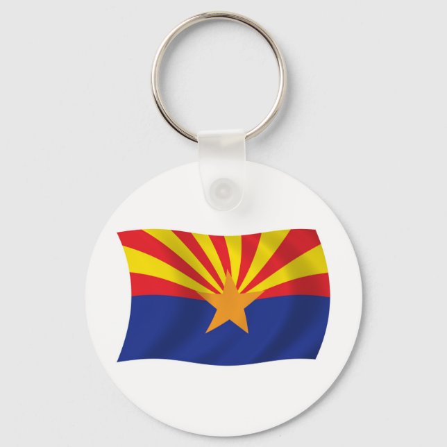 Arizona Flag Keychain (Front)