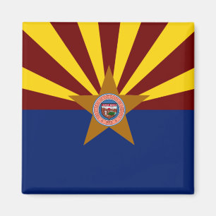 Arizona flag magnet