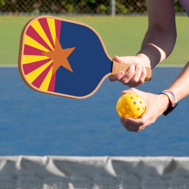 Arizona Flag Pickleball Paddle (Insitu)