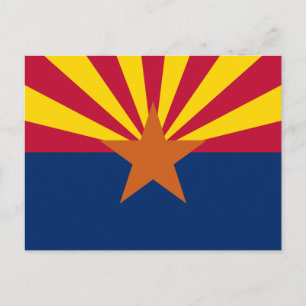 Arizona Flag Postcard