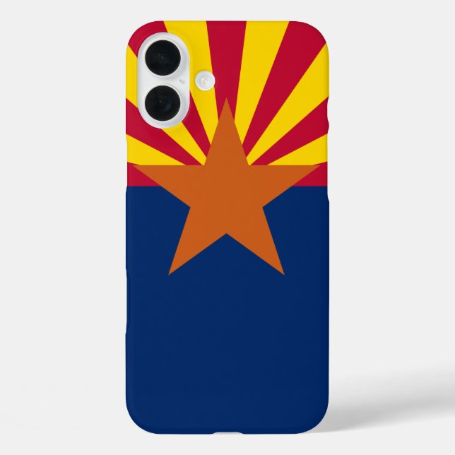 Arizona Flag: Setting Star Sun, The Copper State Case-Mate iPhone Case (Back)
