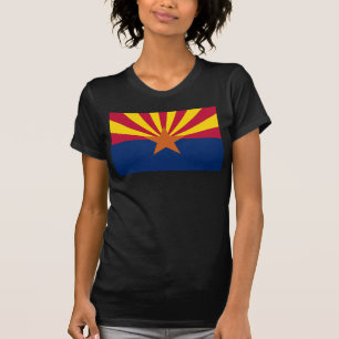 Arizona Flag: Setting Star Sun, The Copper State T-Shirt