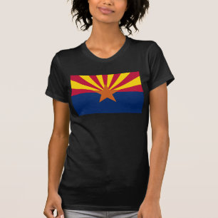 Arizona Flag: Setting Star Sun, The Copper State T-Shirt