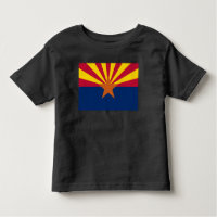 Arizona Flag: Setting Star Sun, The Copper State