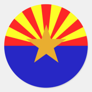 Arizona Flag Sticker