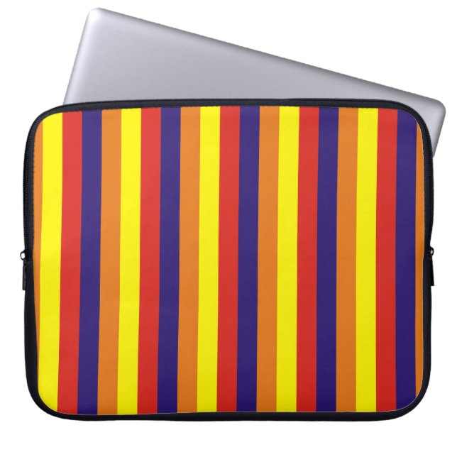 arizona flag stripes USA united states america col Laptop Sleeve (Front)