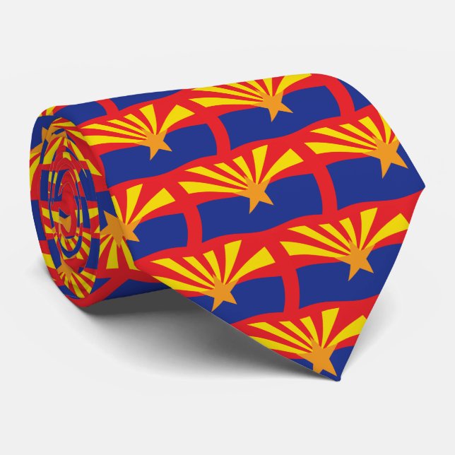 Arizona Flag Tie (Rolled)