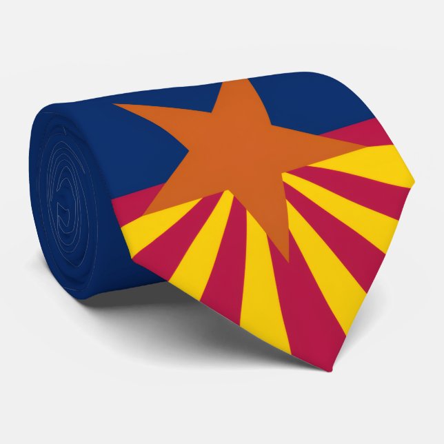 Arizona Flag Tie (Rolled)