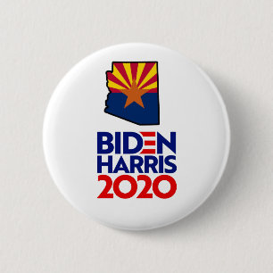 Arizona for Biden Harris 2020 6 Cm Round Badge