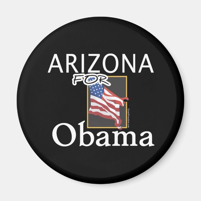 Arizona for Obama Magnet (Front)