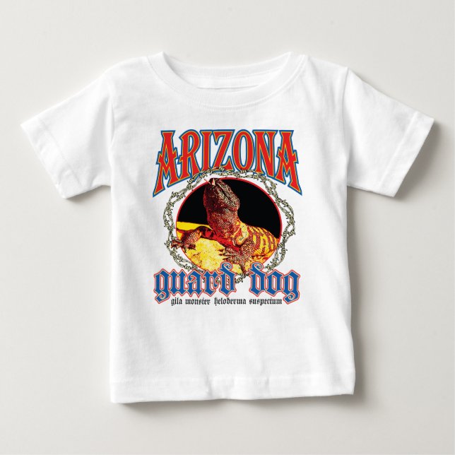 Arizona Gila Monster Baby T-Shirt (Front)