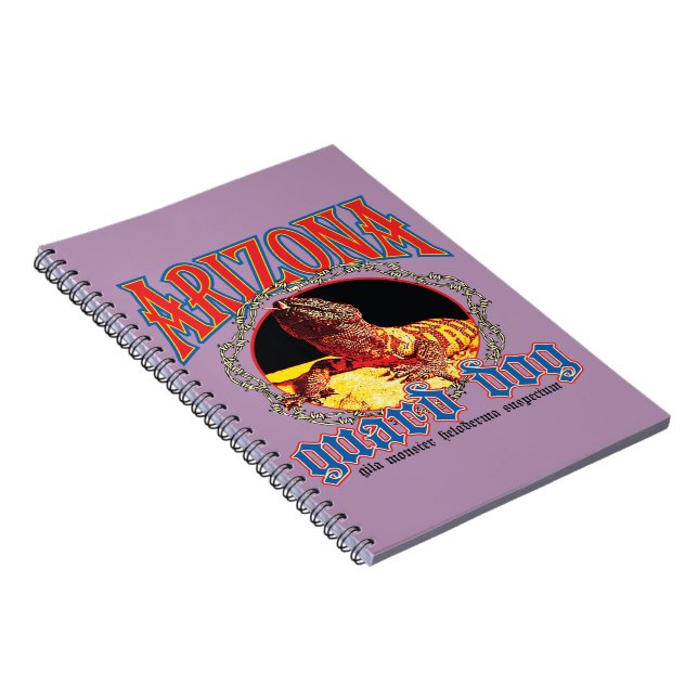 Arizona Gila Monster Notebook (Right Side)