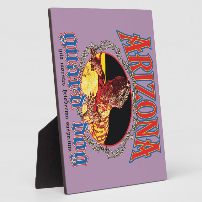 Arizona Gila Monster Plaque (Side)