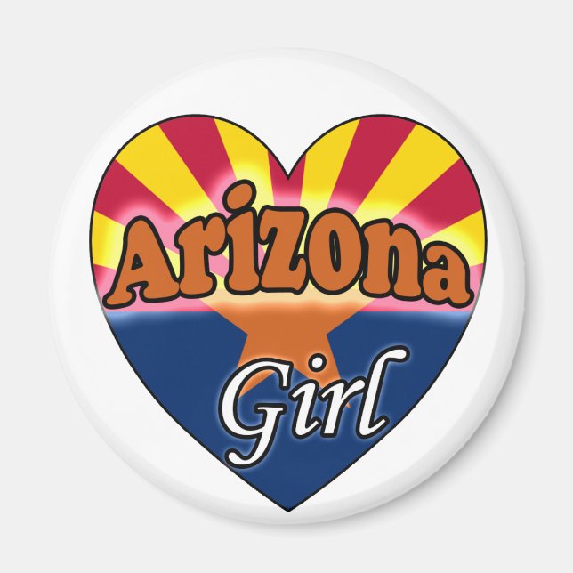 Arizona Girl Magnet (Front)