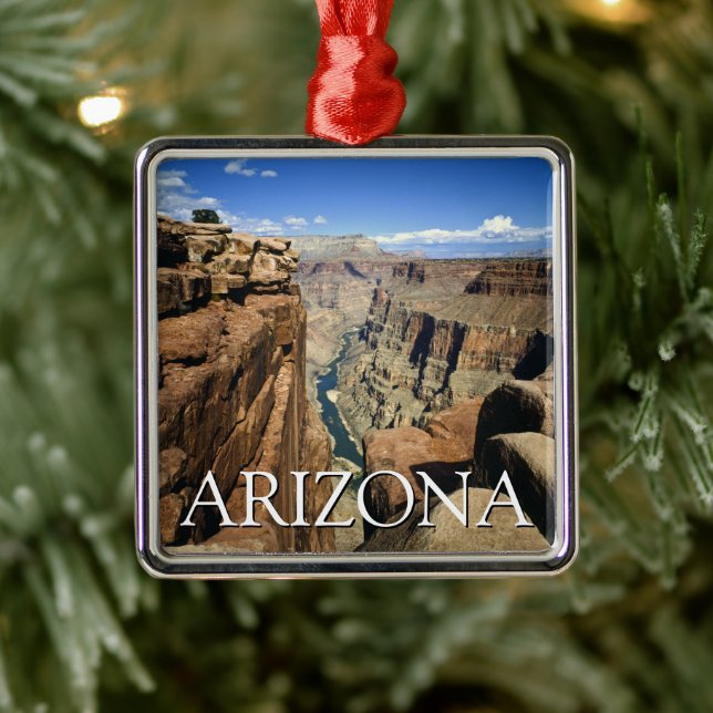 Arizona | Grand Canyon National Park Metal Ornament (Tree)