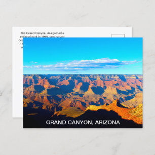 Arizona Grand Canyon National Park Postcard