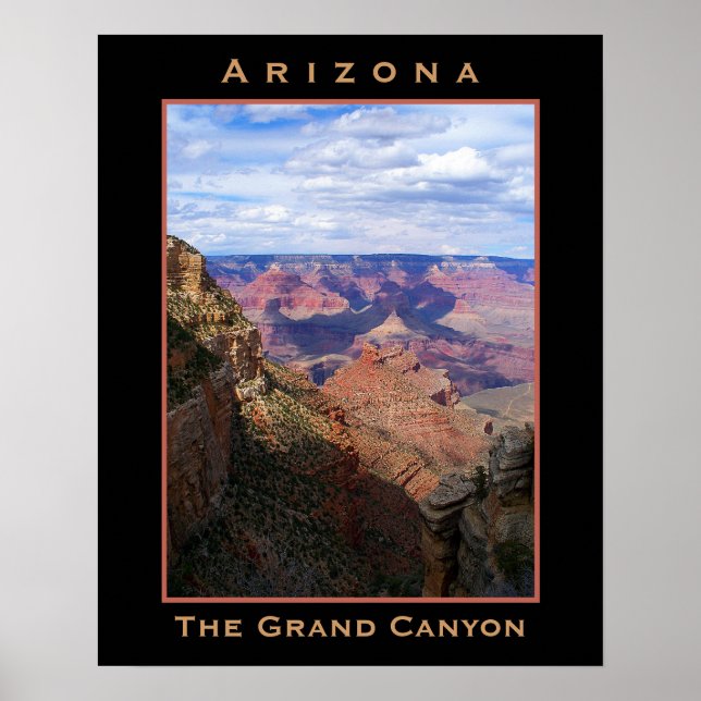 Arizona Grand Canyon South Rim Poster (Front)