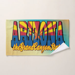 Arizona Grand Canyon State Hand Towel
