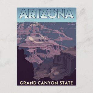 Arizona Grand Canyon State Postcard