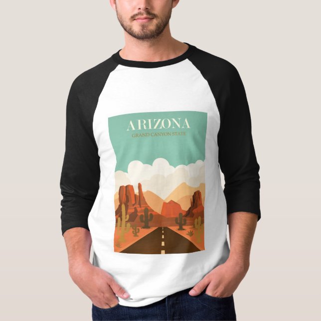 Arizona Grand Canyon State T-Shirt (Front)