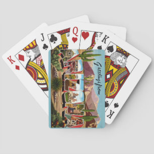 Arizona Greeting Playing Cards