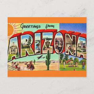 Arizona Greeting Postcard