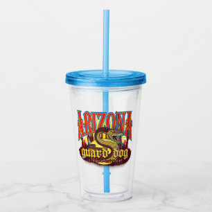 Arizona Guard Dog Snake Acrylic Tumbler
