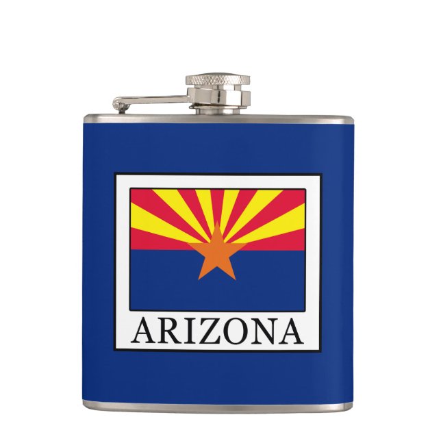 Arizona Hip Flask (Front)
