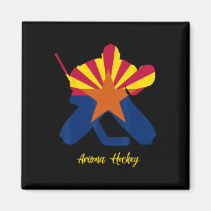 Arizona Hockey Goalie Magnet