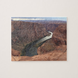 ARIZONA - Horseshoe Bend A - Red Rock Jigsaw Puzzle