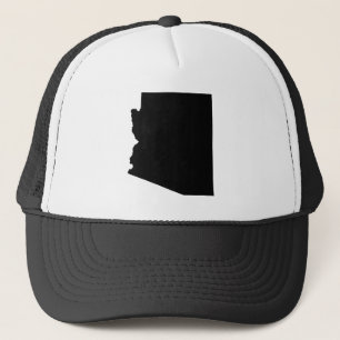 Arizona in Black Trucker Hat
