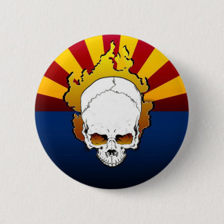 Arizona...It's a Dry Heat 6 Cm Round Badge