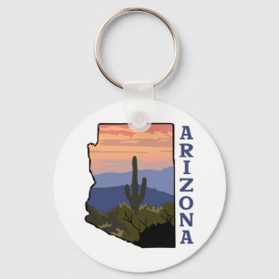 Arizona Key Ring