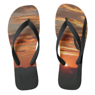 Arizona landscape sunset thongs