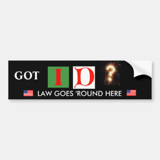 Arizona Law Support Bumper Sticker