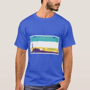Arizona License Plate 2 T-Shirt