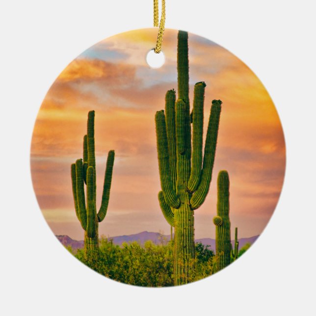 Arizona Life Ceramic Tree Decoration (Front)