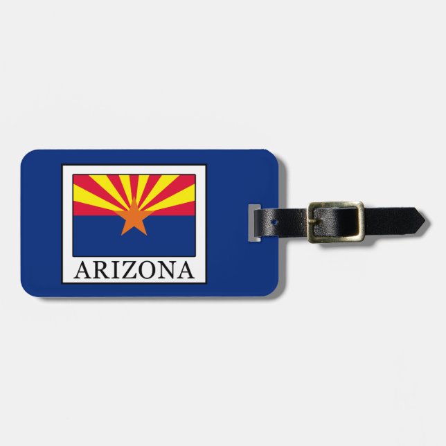 Arizona Luggage Tag (Front Horizontal)