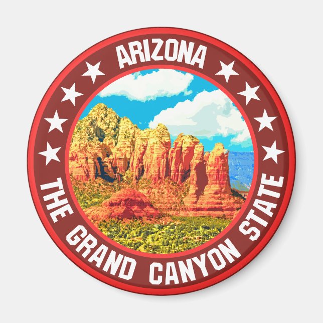 Arizona                                            magnet (Front)