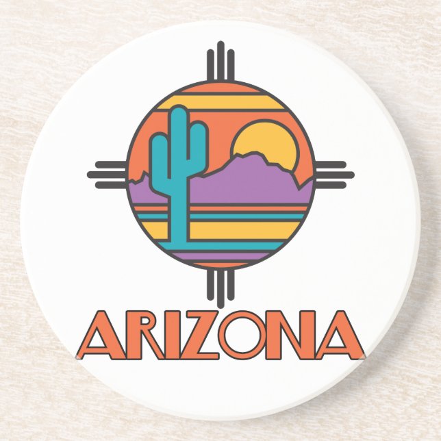 Arizona Mandella Coaster (Front)