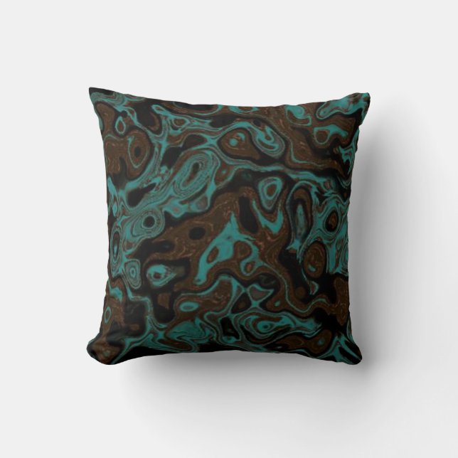 Arizona Marble Throw Pillow (Front)