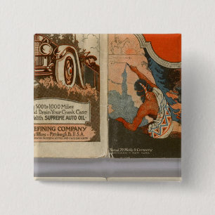Arizona, New Mexico auto trails 15 Cm Square Badge