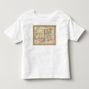 Arizona, New Mexico Map by Mitchell Toddler T-Shirt
