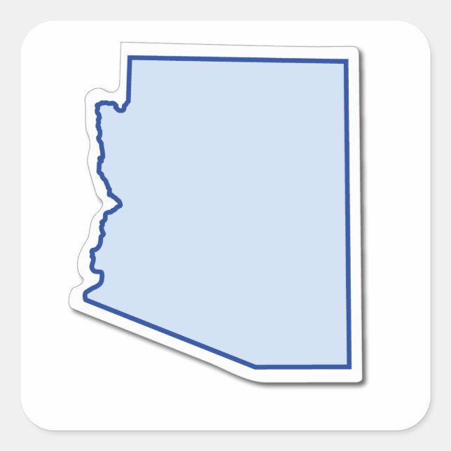 Arizona Outline Sticker (Front)