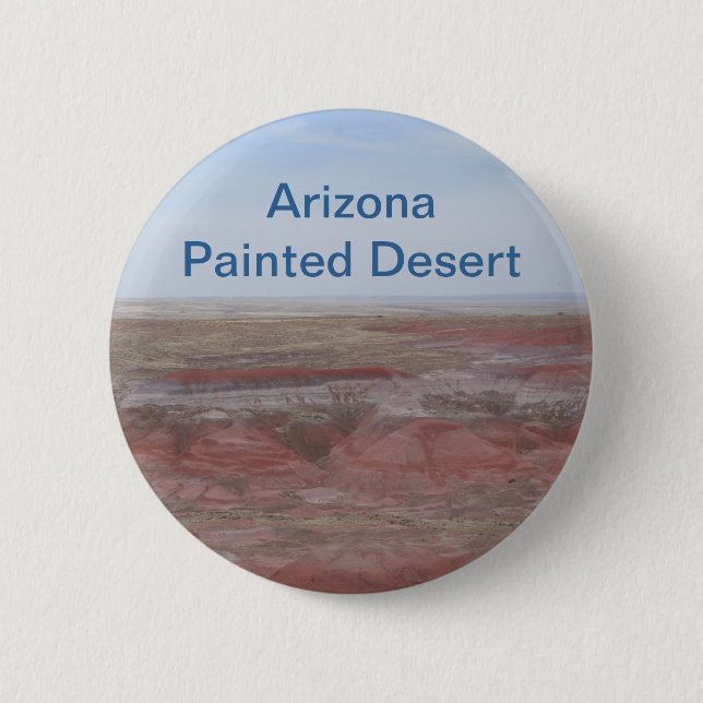 Arizona Painted Desert 6 Cm Round Badge (Front)