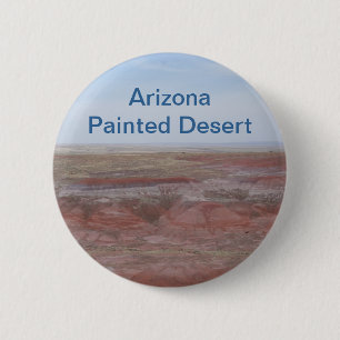 Arizona Painted Desert 6 Cm Round Badge